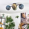 Koyoto Plafoniera, Lampada a sfera Blu, Oro, Verde, 4-Luci