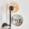 Gastor Lampada a sfera, Applique Ambrato, Grigio fumo, 3-Luci