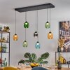 Moyrourkan Lampadario a sospensione, Lampada a sospensione, Lampada a sospensione a cluster LED Blu, Verde, Chiaro, Arancione, Grigio fumo, 1-Luce