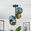 Ripoll Plafoniera, Lampada a sfera Blu, Oro, Verde, 4-Luci