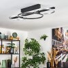 Jenar Plafoniera LED Nero, 1-Luce