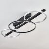 Jenar Plafoniera LED Nero, 1-Luce