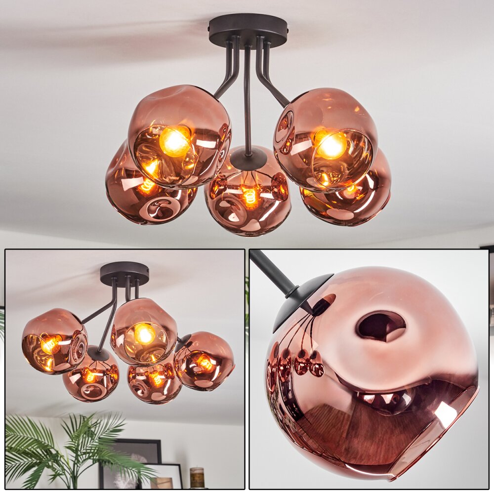 Ripoll Plafoniera, Lampada a sfera Ramato, 5-Luci main product photo