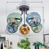 Ripoll Plafoniera, Lampada a sfera Blu, Oro, Verde, 5-Luci