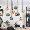 Ripoll Lampadario a sospensione, Lampada a sfera, Lampada a sospensione Écru, Nero, 8-Luci