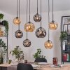 Ripoll Lampadario a sospensione, Lampada a sfera, Lampada a sospensione Écru, Nero, 8-Luci
