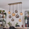 Ripoll Lampadario a sospensione, Lampada a sfera, Lampada a sospensione Écru, Nero, 8-Luci