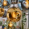 Ripoll Lampadario a sospensione, Lampada a sfera, Lampada a sospensione Écru, Nero, 8-Luci