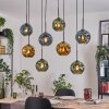 Ripoll Lampadario a sospensione, Lampada a sfera, Lampada a sospensione Écru, Nero, 8-Luci