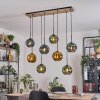 Ripoll Lampadario a sospensione, Lampada a sfera, Lampada a sospensione Écru, Nero, 8-Luci