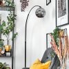 Ripoll Lampada da terra, Lampade ad arco Nero, 1-Luce
