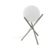 Eglo CASTELLATO Lampada da Tavolo Nichel opaco, 1-Luce