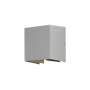 Konstsmide Cremona Applique LED Grigio, 2-Luci