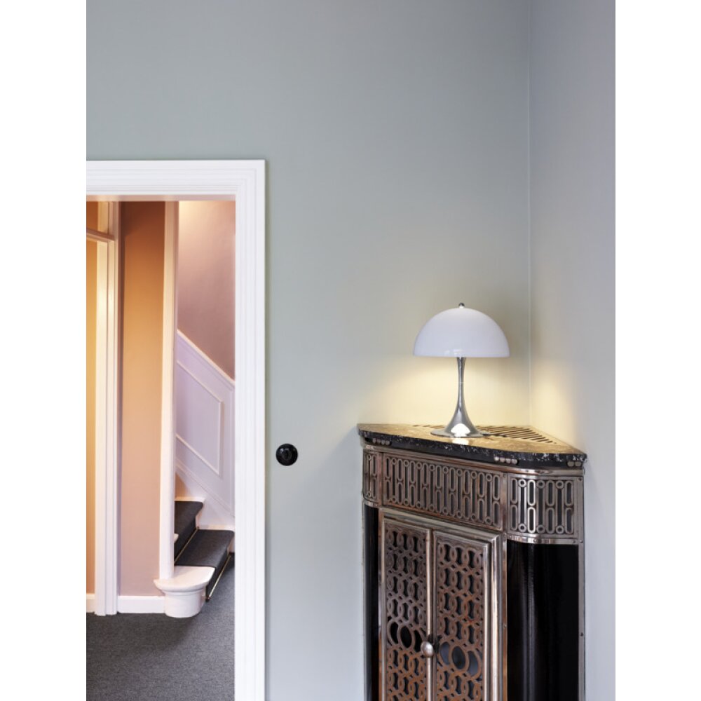 Louis Poulsen Panthella 320 Lampada da tavolo Cromo, 1-Luce main product photo