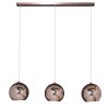 Lampadario a sospensione Cattenscop Ramato, 3-Luci