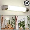 Morges Lampada da specchio LED Cromo, 1-Luce