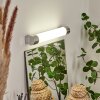 Morges Lampada da specchio LED Cromo, 1-Luce