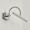 Morges Lampada da specchio LED Cromo, 1-Luce