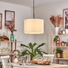 Soungou Lampadario a sospensione, Lampada a sospensione Bianco, 1-Luce