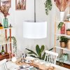 Soungou Lampadario a sospensione, Lampada a sospensione Bianco, 1-Luce