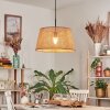 Barcos Lampadario a sospensione, Lampada a sospensione Marrone, Écru, 1-Luce