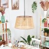 Barcos Lampadario a sospensione, Lampada a sospensione Marrone, Écru, 1-Luce