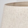 Bassagoda Lampadario a sospensione, Lampada a sospensione beige, Bianco, 1-Luce