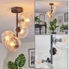 Koyoto Plafoniera, Lampada a sfera 32 cm Chiaro, 4-Luci