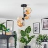 Koyoto Plafoniera, Lampada a sfera Ambrato, 4-Luci