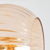 Koyoto Plafoniera, Lampada a sfera Ambrato, 4-Luci