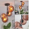 Koyoto Plafoniera, Lampada a sfera Ramato, 4-Luci