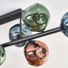 Ripoll Plafoniera, Lampada a sfera Blu, Verde, Ramato, 8-Luci