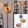 Ripoll Lampada da terra Blu, Oro, Ramato, 3-Luci
