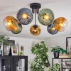 Koyoto Plafoniera, Lampada a sfera 82 cm Blu, Oro, Verde, Chiaro, 7-Luci
