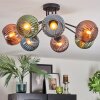 Koyoto Plafoniera, Lampada a sfera 82 cm Blu, Verde, Ramato, 7-Luci