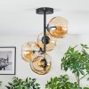 Ripoll Plafoniera, Lampada a sfera Ambrato, 4-Luci