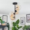 Koyoto Plafoniera, Lampada a sfera 32 cm Ambrato, Chiaro, 4-Luci