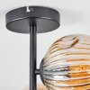 Ripoll Plafoniera, Lampada a sfera Ambrato, 4-Luci