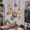 Ripoll Lampadario a sospensione, Lampada a sfera, Lampada a sospensione Écru, Nero, 8-Luci