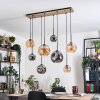 Ripoll Lampadario a sospensione, Lampada a sfera, Lampada a sospensione Écru, Nero, 8-Luci