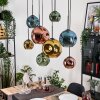 Ripoll Lampadario a sospensione, Lampada a sfera, Lampada a sospensione Écru, Nero, 8-Luci