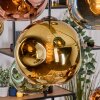 Ripoll Lampadario a sospensione, Lampada a sfera, Lampada a sospensione Écru, Nero, 8-Luci