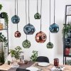 Ripoll Lampadario a sospensione, Lampada a sfera, Lampada a sospensione Écru, Nero, 8-Luci