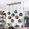 Ripoll Lampadario a sospensione, Lampada a sfera, Lampada a sospensione Écru, Nero, 8-Luci