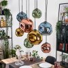 Ripoll Lampadario a sospensione, Lampada a sfera, Lampada a sospensione Écru, Nero, 8-Luci