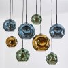 Ripoll Lampadario a sospensione, Lampada a sfera, Lampada a sospensione Écru, Nero, 8-Luci