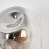Ripoll Lampada a sfera, Applique Ambrato, Chiaro, Grigio fumo, 3-Luci