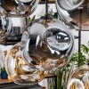 Ripoll Lampadario a sospensione, Lampada a sfera, Lampada a sospensione Écru, Nero, 8-Luci