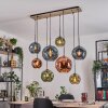 Ripoll Lampadario a sospensione, Lampada a sfera, Lampada a sospensione Écru, Nero, 8-Luci