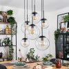 Gastor Lampadario a sospensione, Lampada a sfera, Lampada a sospensione Chiaro, 6-Luci